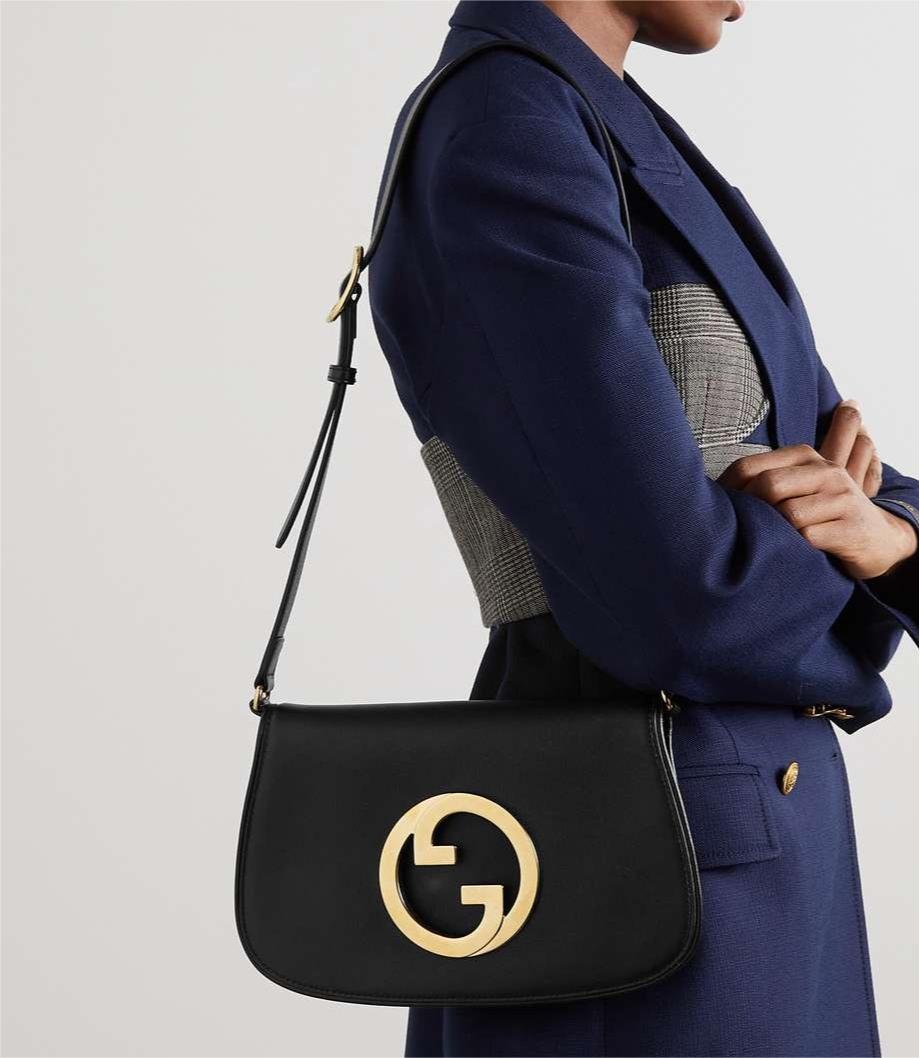 GUCCI New Blondie leather shoulder bag
