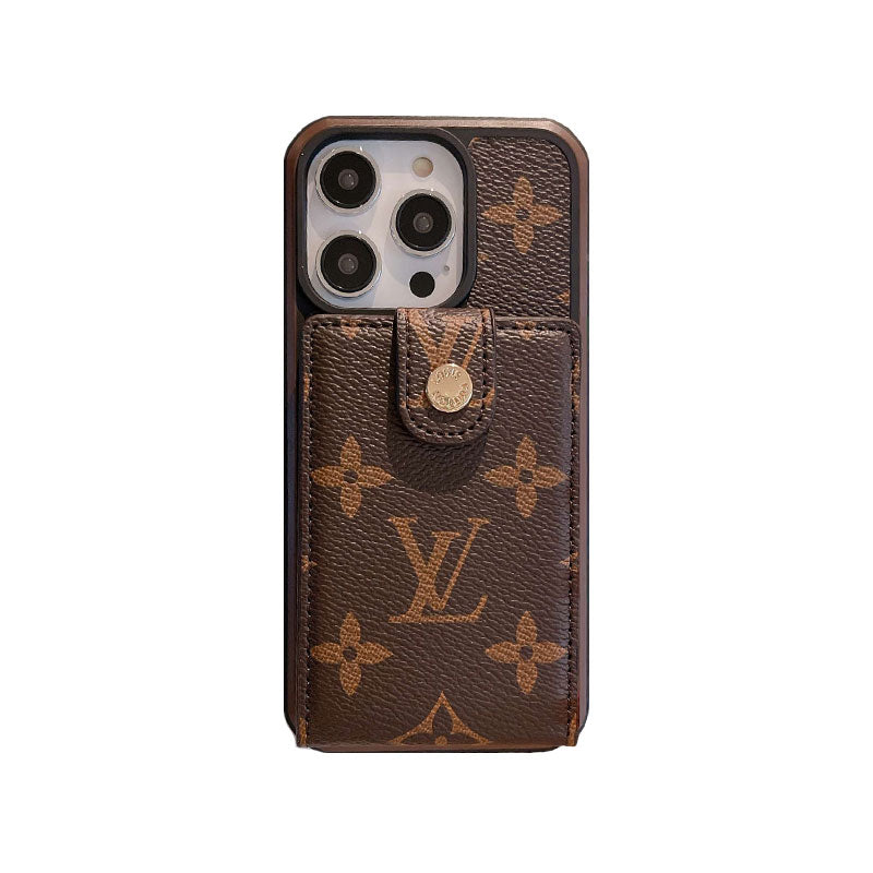 Monogram iPhone Case With Purse Brown -SW240329