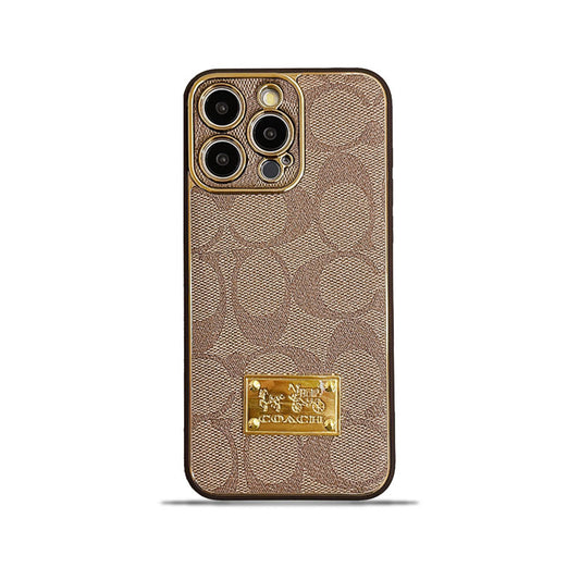 Classic CH iPhone Case Coffee-DBK240821