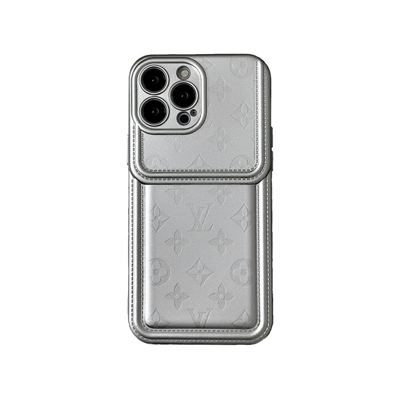 Silver  Monogram iPhone Case -Big printing-SYH231201