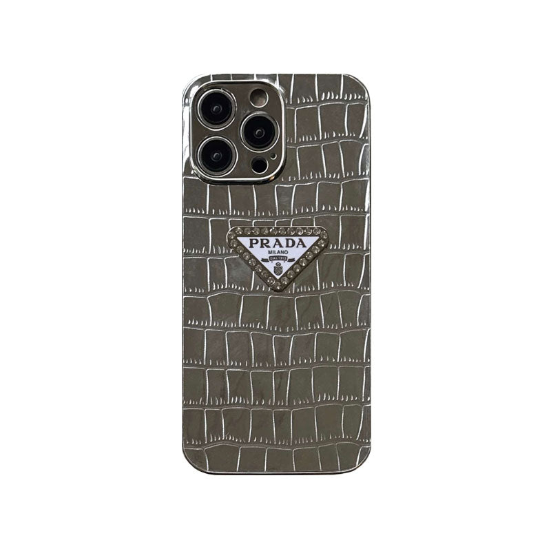 PR iPhone Case Silver-SPW240403