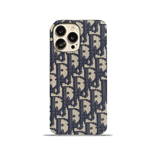 CD iPhone Case Classic Fabric Blue -GDK240315