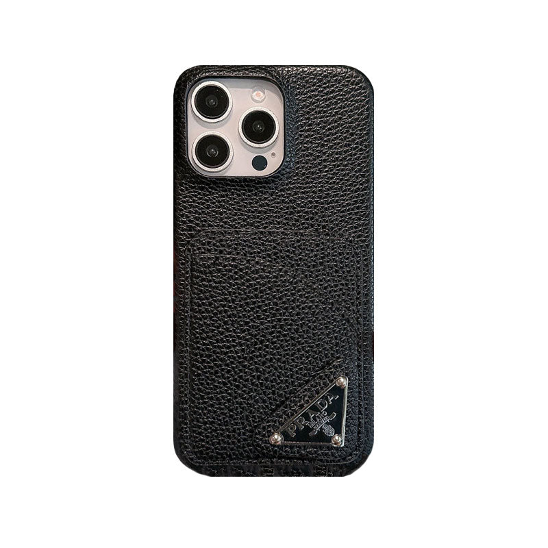 LUXURY PR PHONE CASE WITH CARD HOLDER