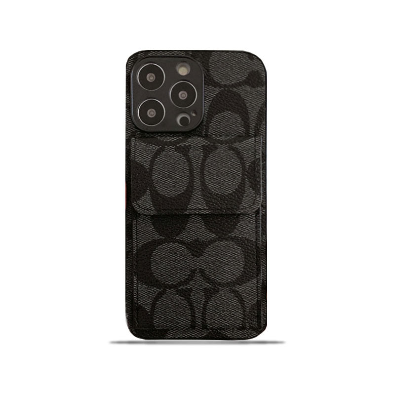 CH  iPhone Case With  Wallet Black-HP240513