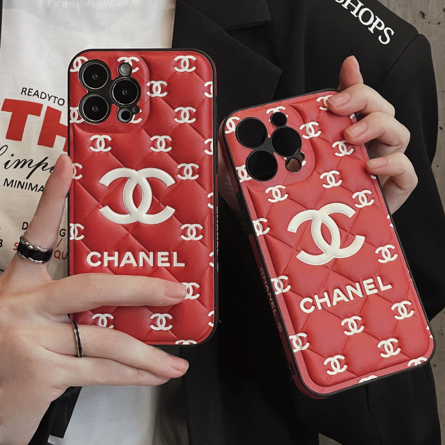 CC iPhone Case Red-QB240506