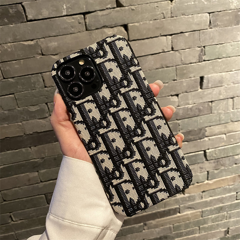 CD iPhone Case Classic Fabric Black -GDK240315