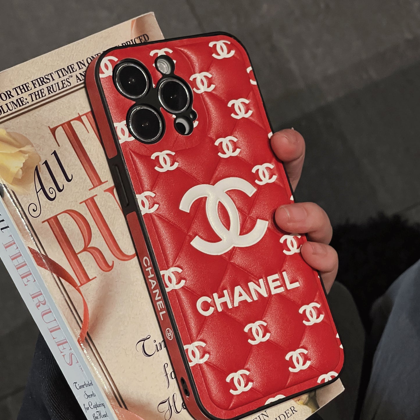 CC iPhone Case Red-QB240506