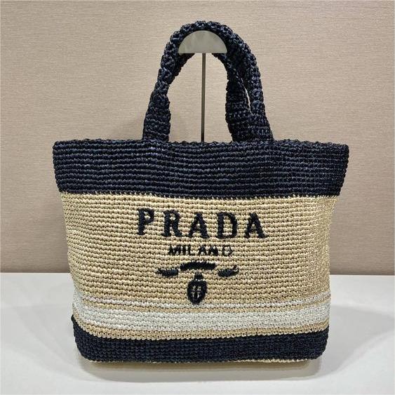 Prada Raffia Bag