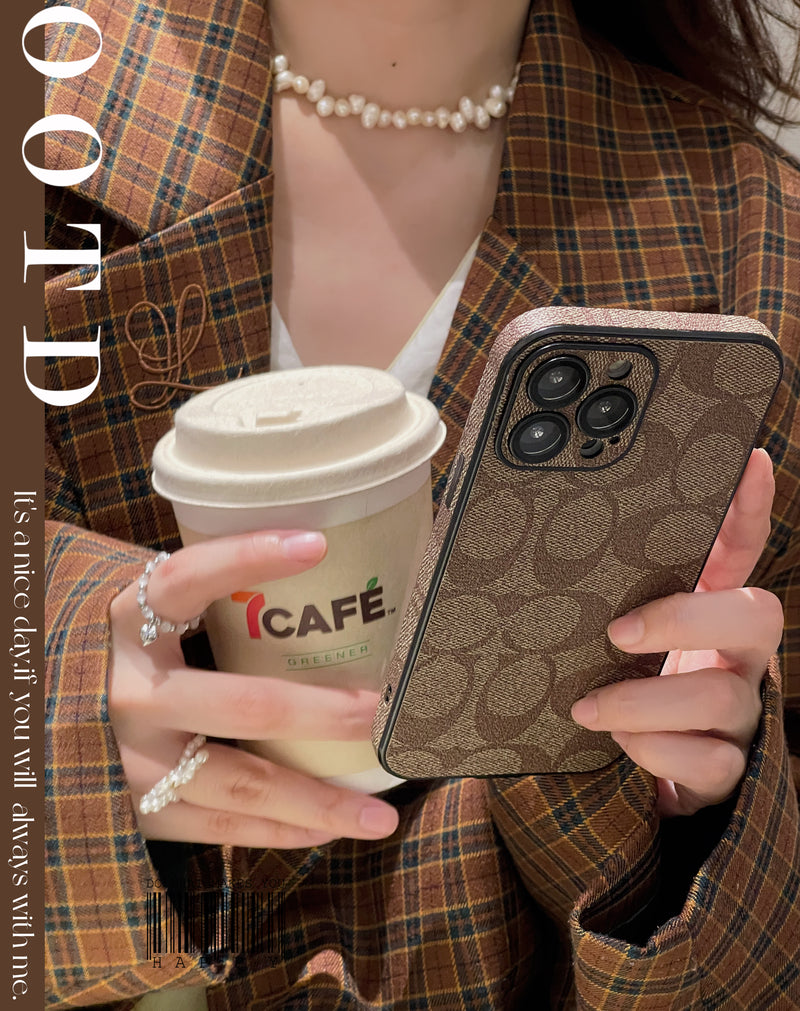 CH  iPhone Case  Coffe -QB240402