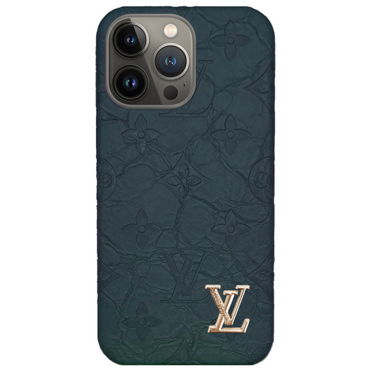 'LV' HAMMERED EFFECT IPHONE CASES | SHINE