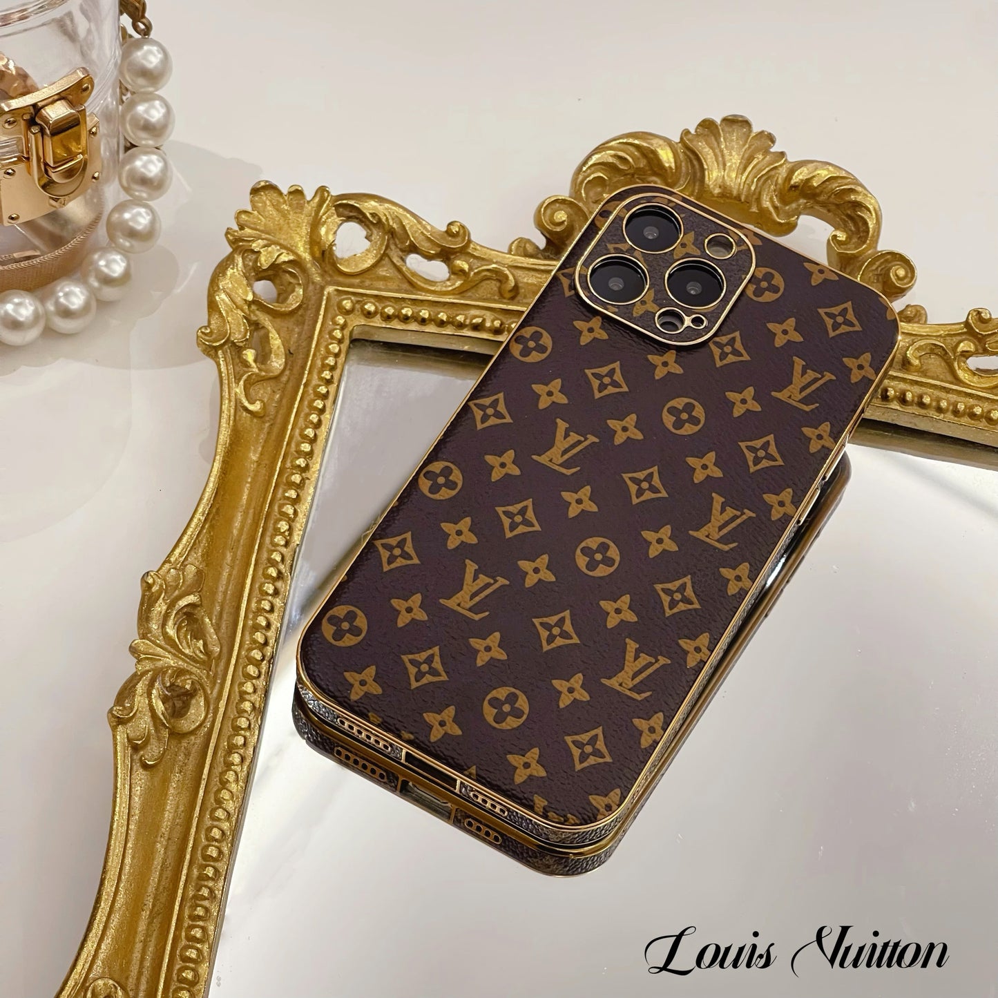 Monogram iPhone Case -Small printing-CR240315