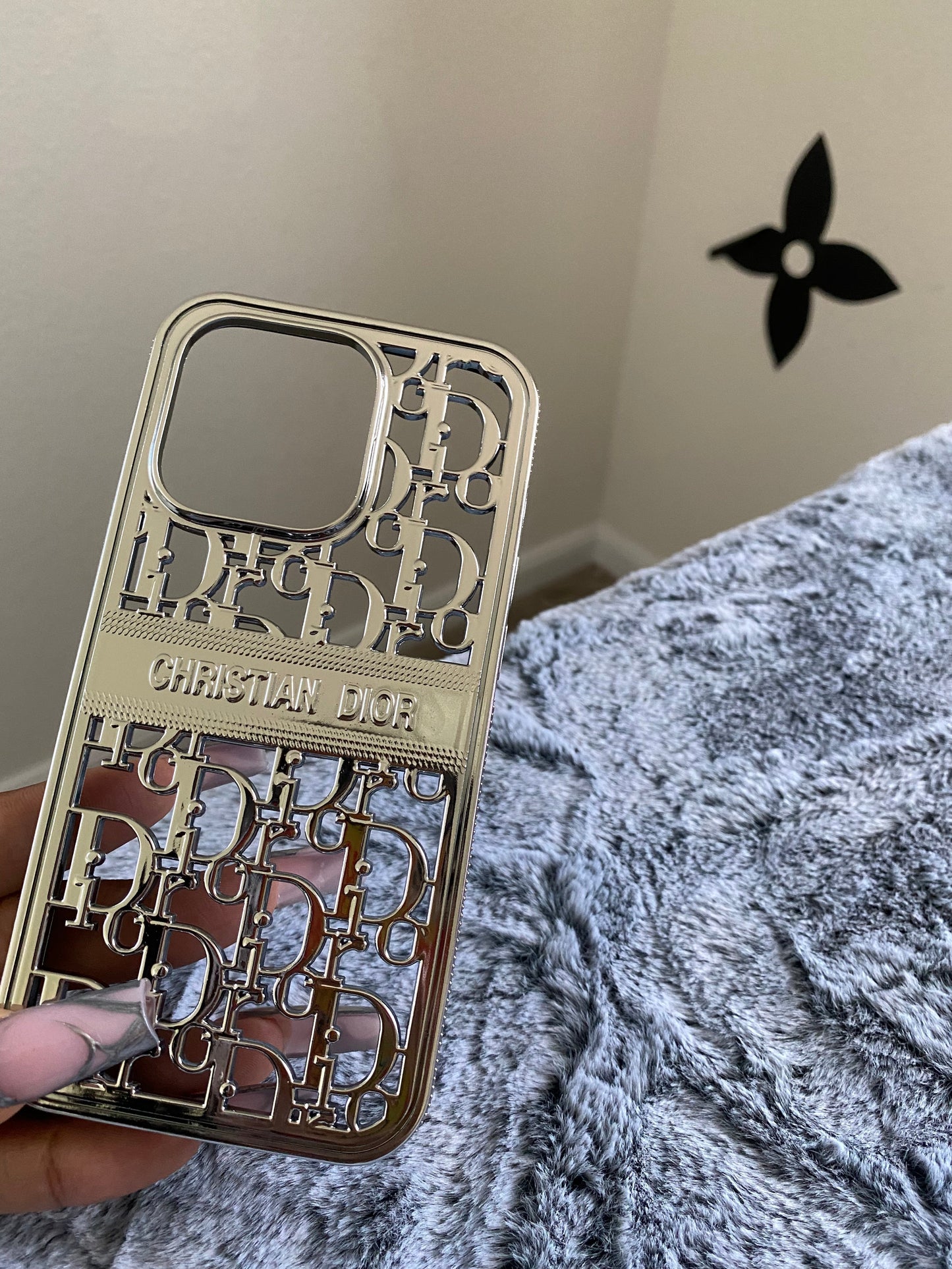 Silver Dyor iPhone Case