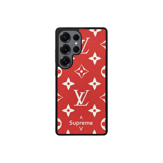 LVxSUP RED MONOGRAM