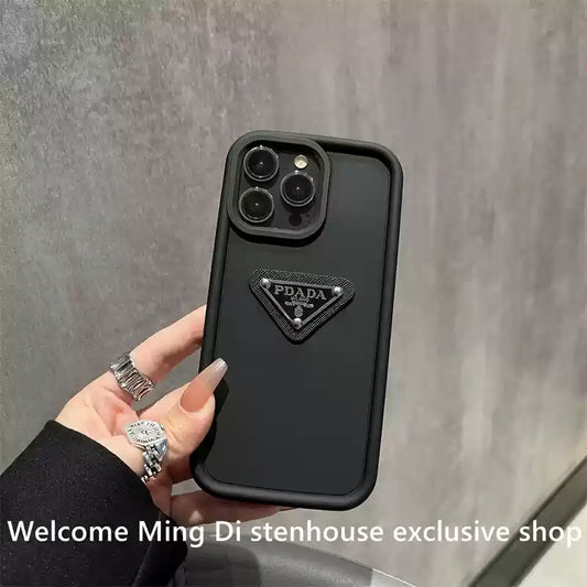 PRADA BLACK IPHONE CASE