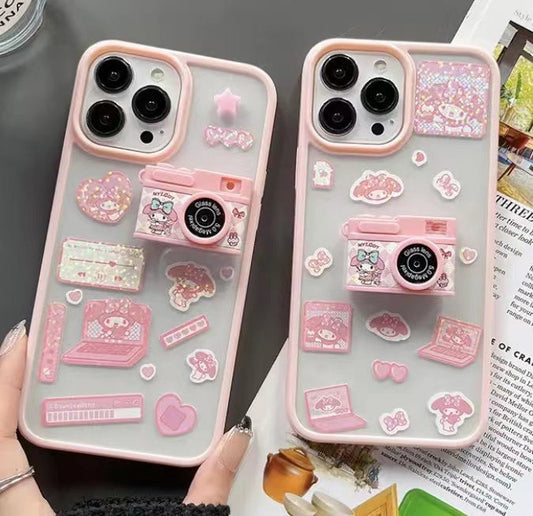 Sanrio luminous camera phone case (Contains material package, does not include glue)