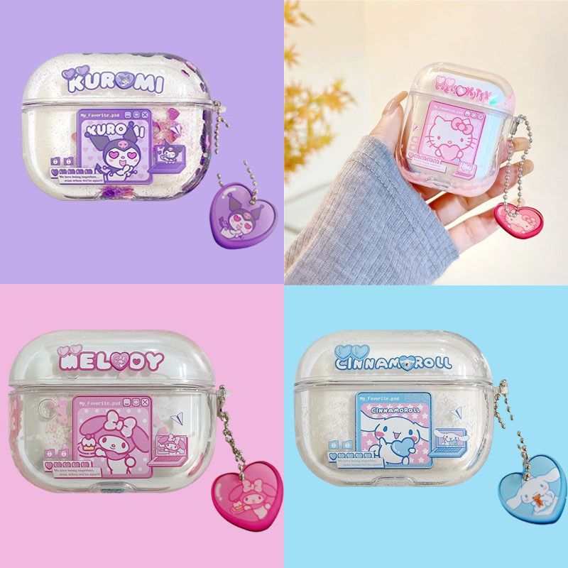 Serenityll™ Sanrio Quicksand AirPods Case