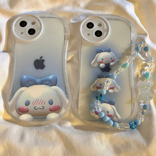 Japanese cartoon cute cinnamon dog suitable for iPhone13Promax Apple 13 mobile phone case xsmax Internet celebrity female iPhone 11 new 12 small man's waist soft shell XR anti-drop all-inclusive protective case