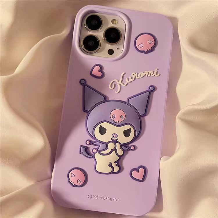 Sanrio series 3D three-dimensional silicone anti-fall mobile phone case