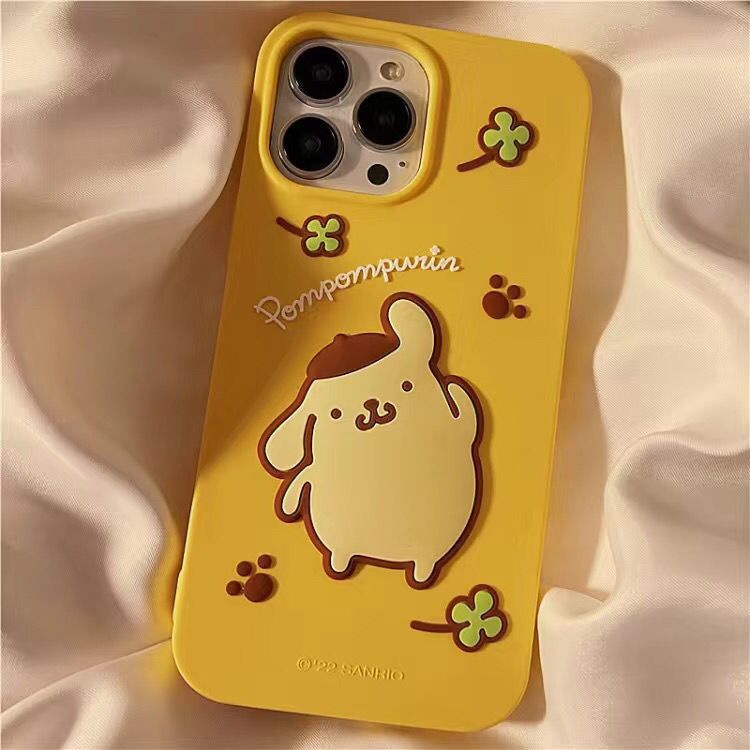 Sanrio series 3D three-dimensional silicone anti-fall mobile phone case